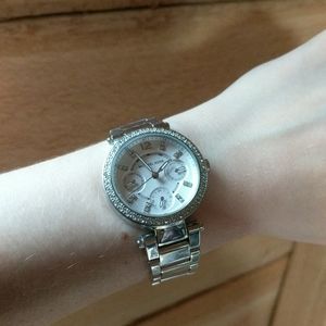 Michael Kors MK5615 Parker Silver Watch